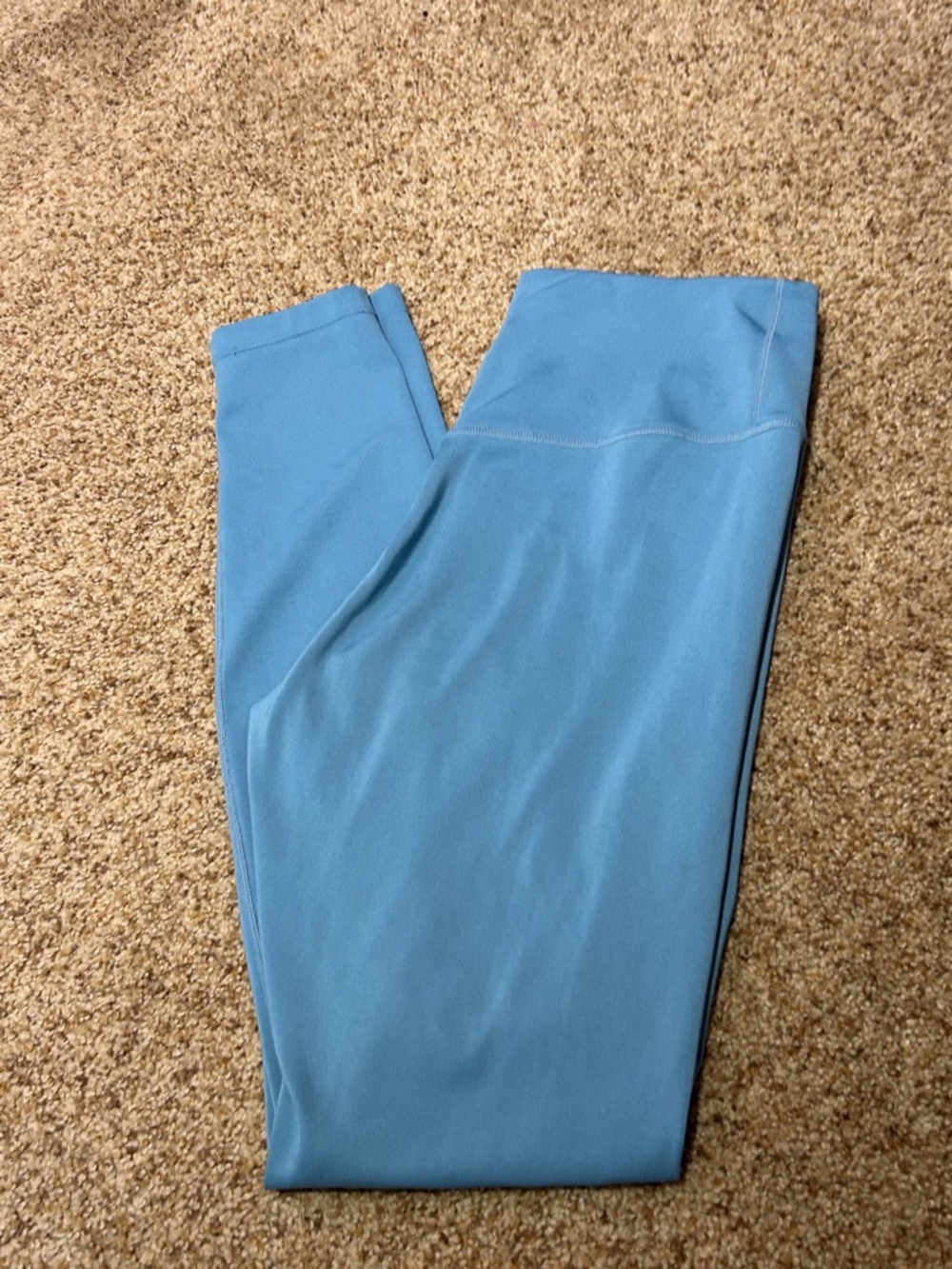 Nike Light Blue Girls' Stretch Leggings